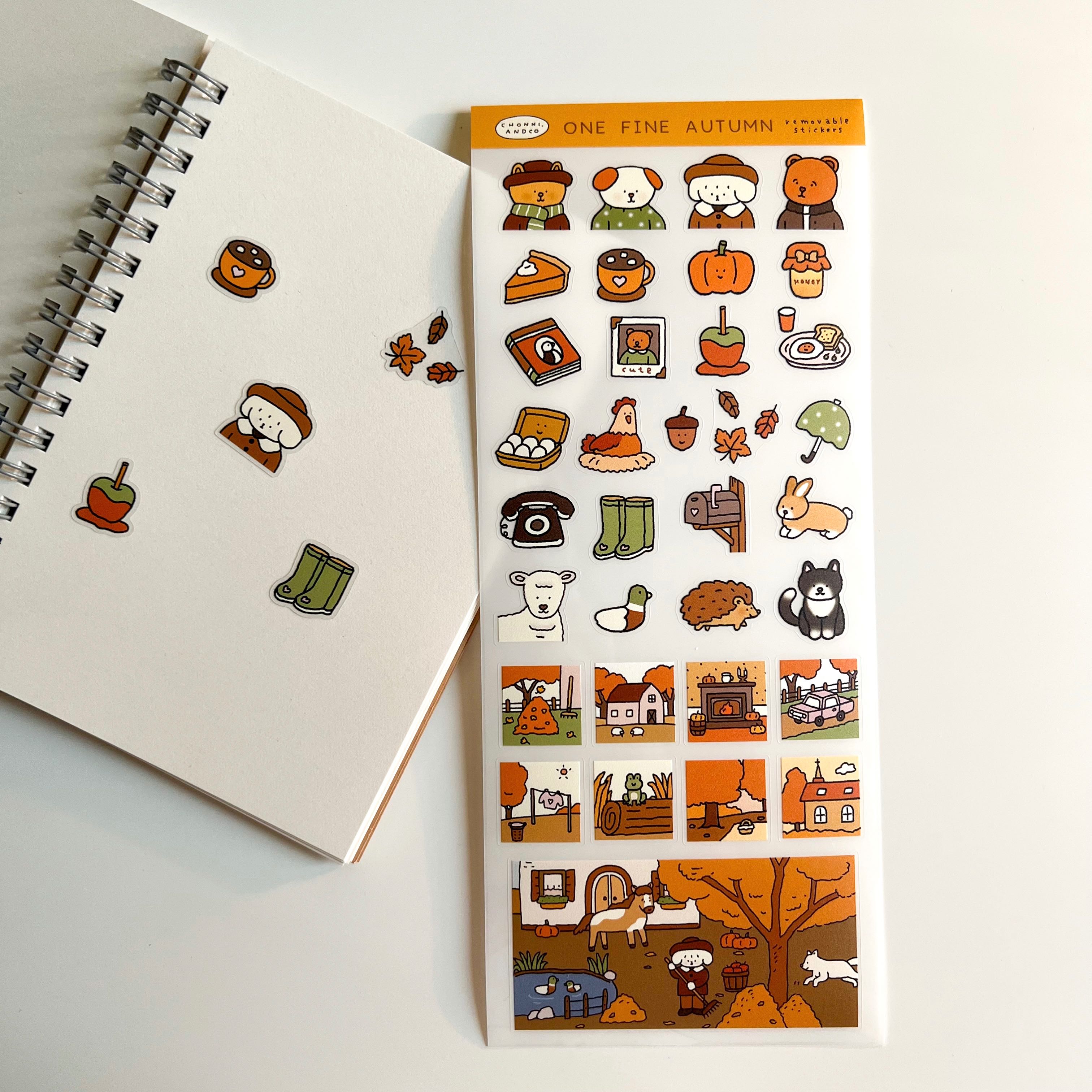 One Fine Autumn Sticker