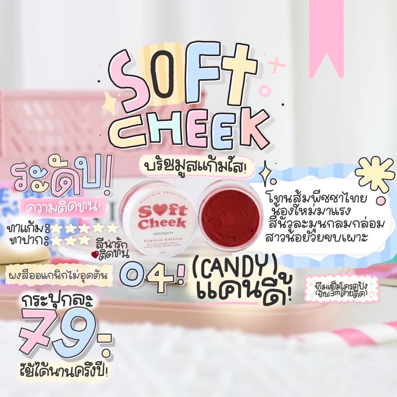 บลัชมูส 04 สีแคนดี้ [ค่าส่ง 40.-]