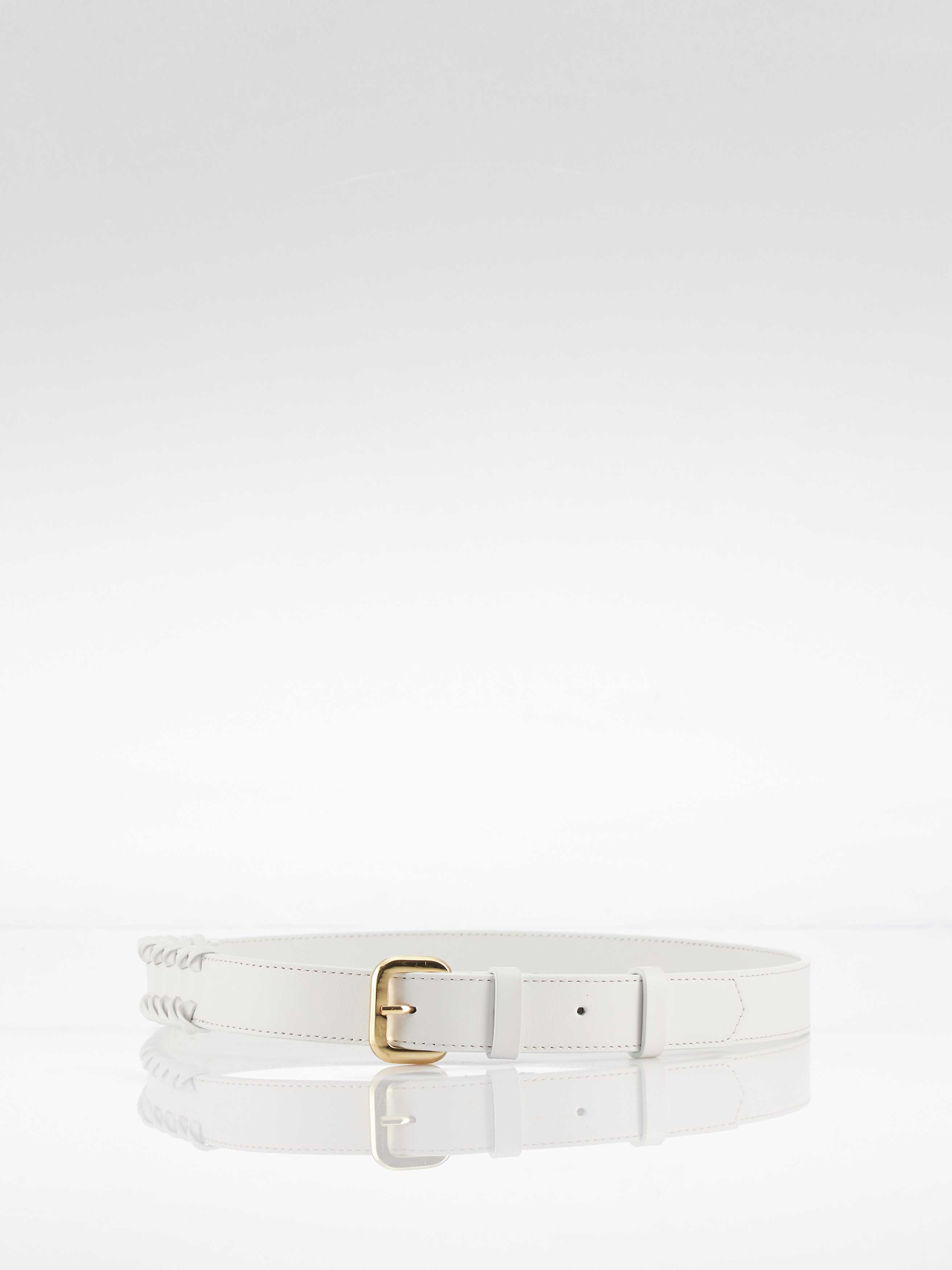 Xotique X Varithorn Small Belt Leather White