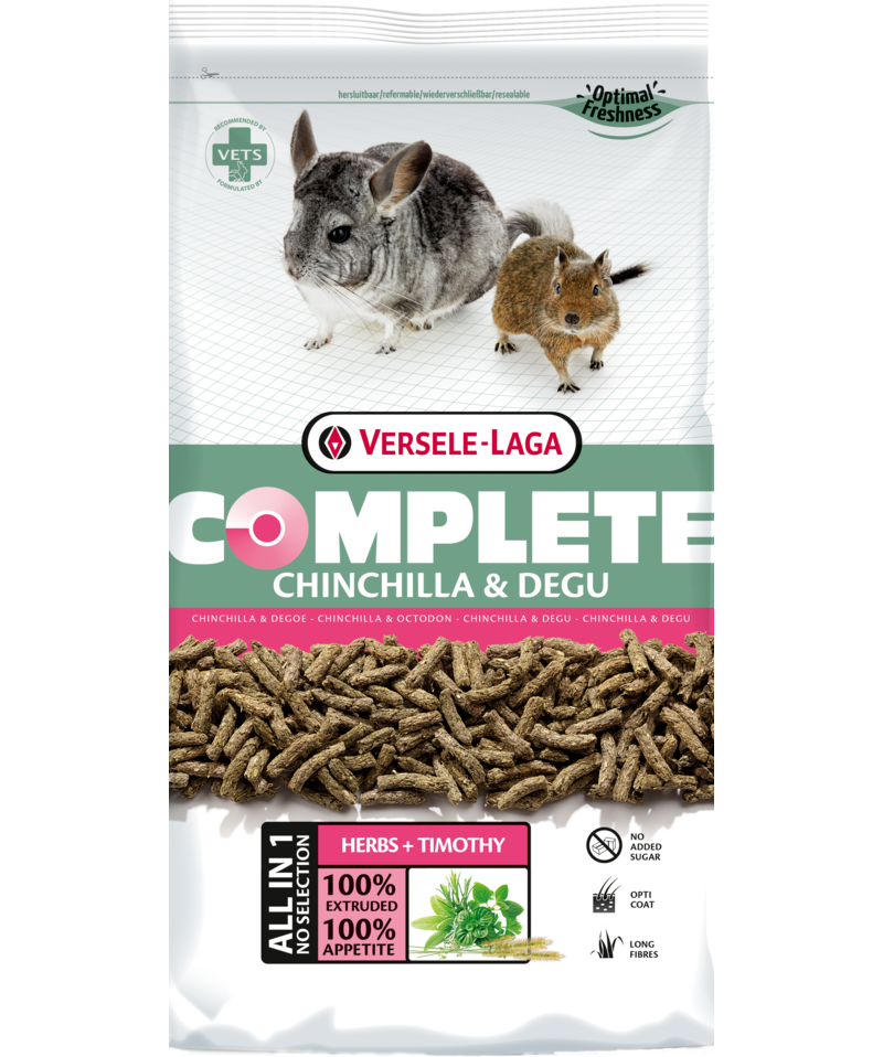 Chinchilla & Degu complete 1.75kg.
