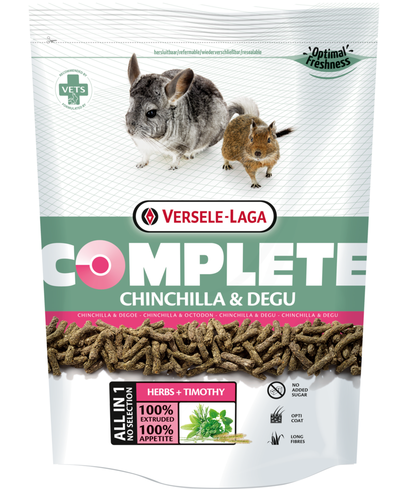 Chinchilla & Degu complete 500g.