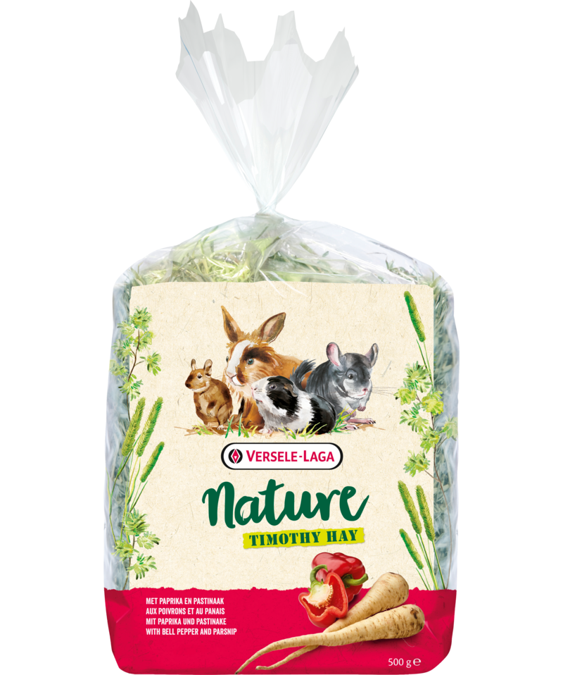Nature Timothy Hay Pepper & Parsinip 500g.
