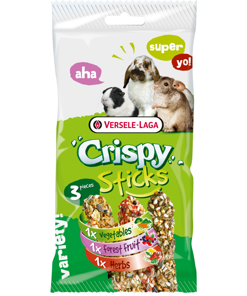 Crispy Sticks Herbivores Triple Variety Pack 165g.