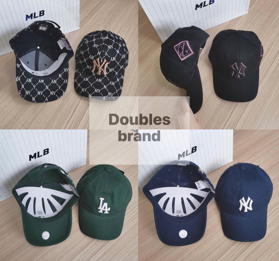 mlb ny la logo cap หมวก