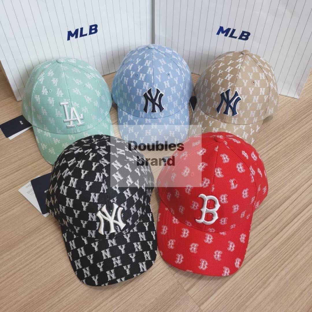 Mlb monogram classic ball cap หมวก