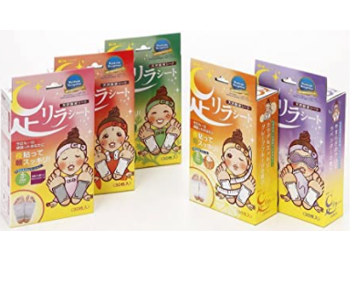 แผ่นแปะเท้า แผ่นแปะดีท็อกซ์เท้า 30 แผ่น ASHIRIRA