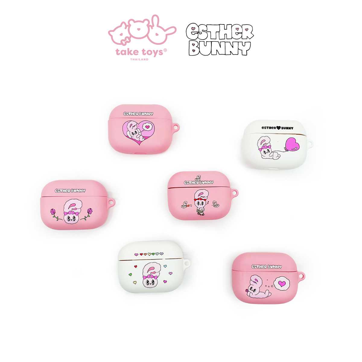 Esther Bunny TPU AirPods Case