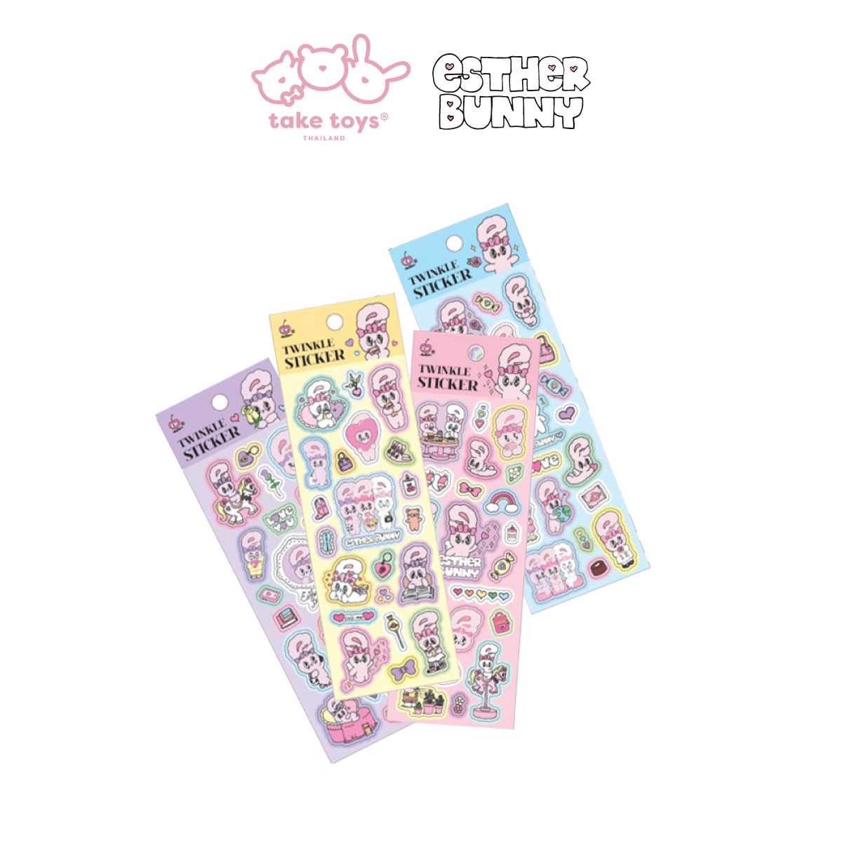Esther Bunny Twinkle Sticker