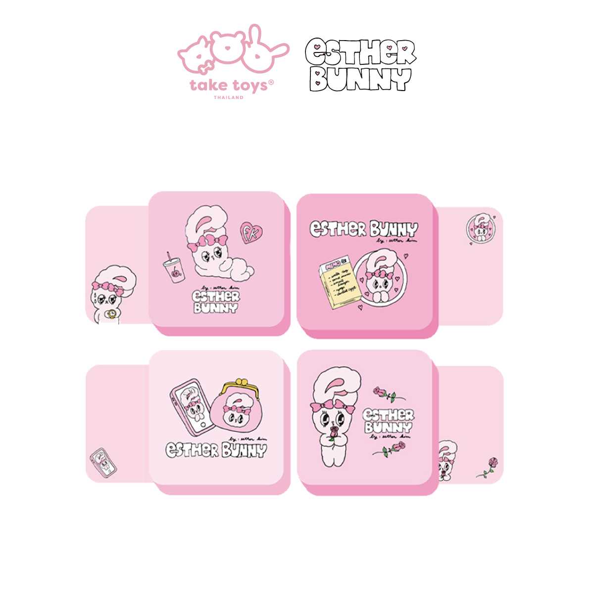 Esther Bunny Memo Tin Case