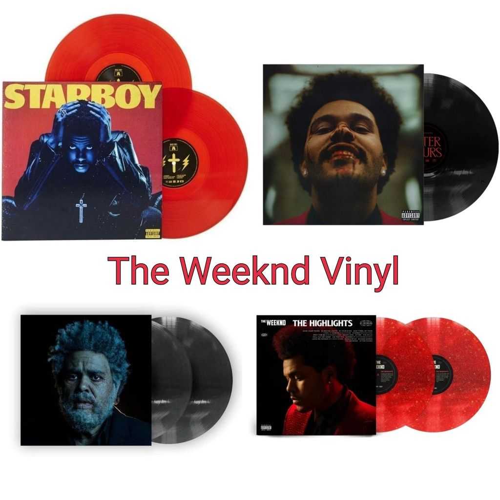 แผ่นเสียง The Weeknd , The Weeknd Vinyl ของแท้ 100%