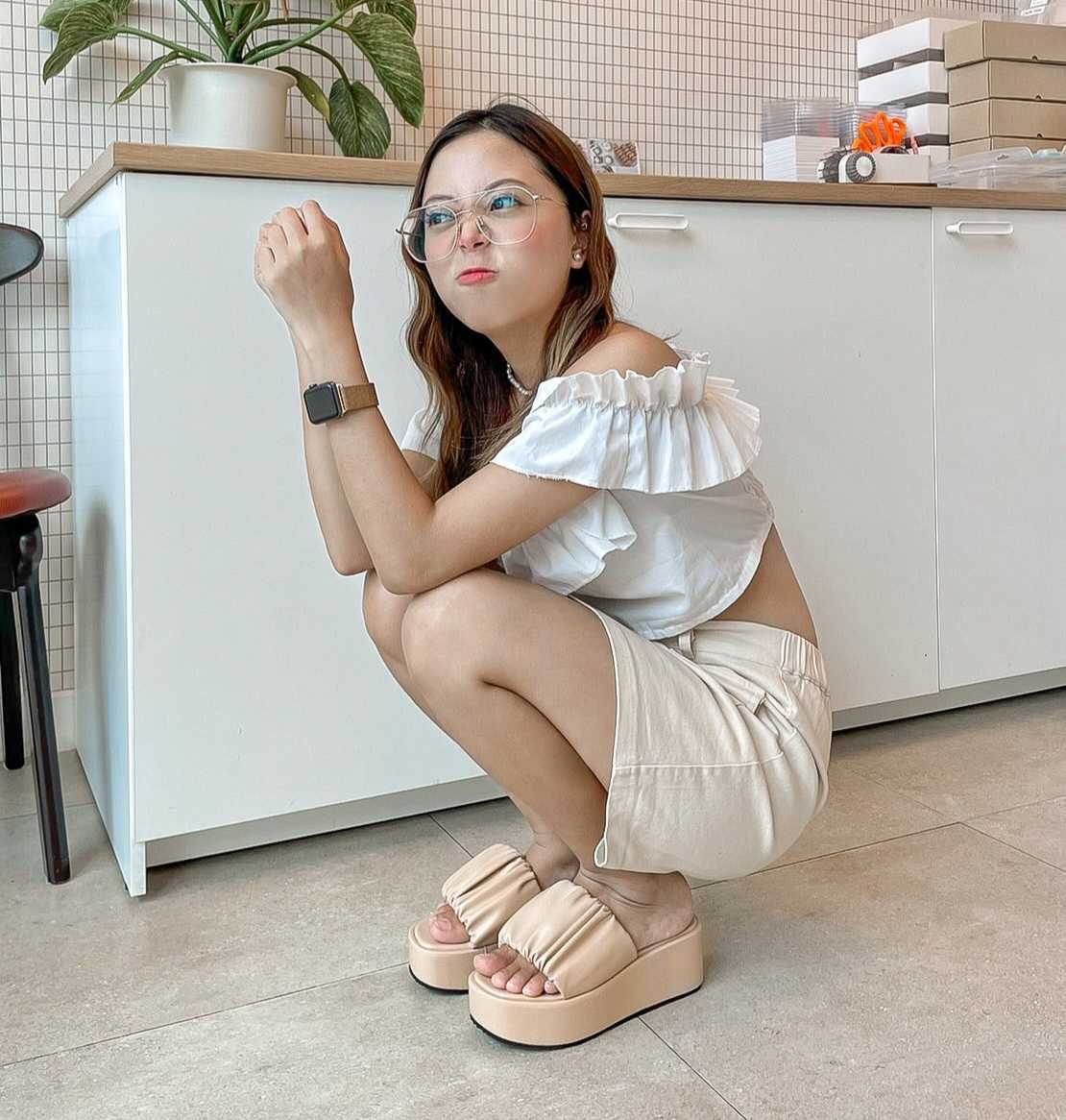 WHIPPING (วิปปิ้ง) ส้นตึกสูง 6 cm 