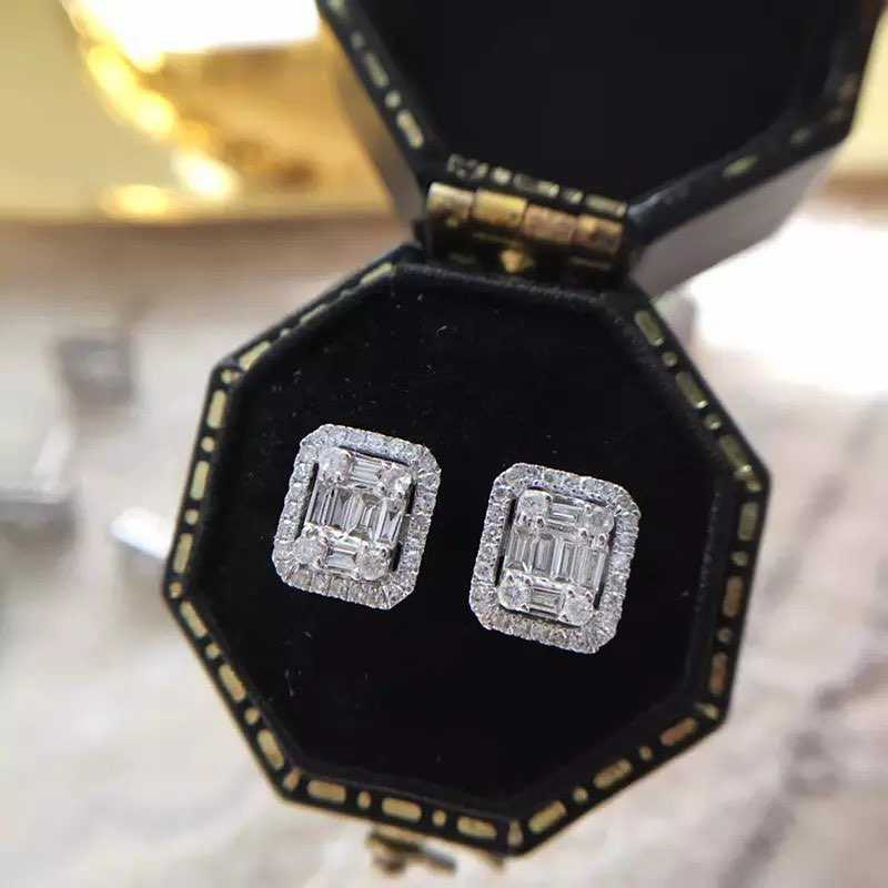 Gram diamond earrings