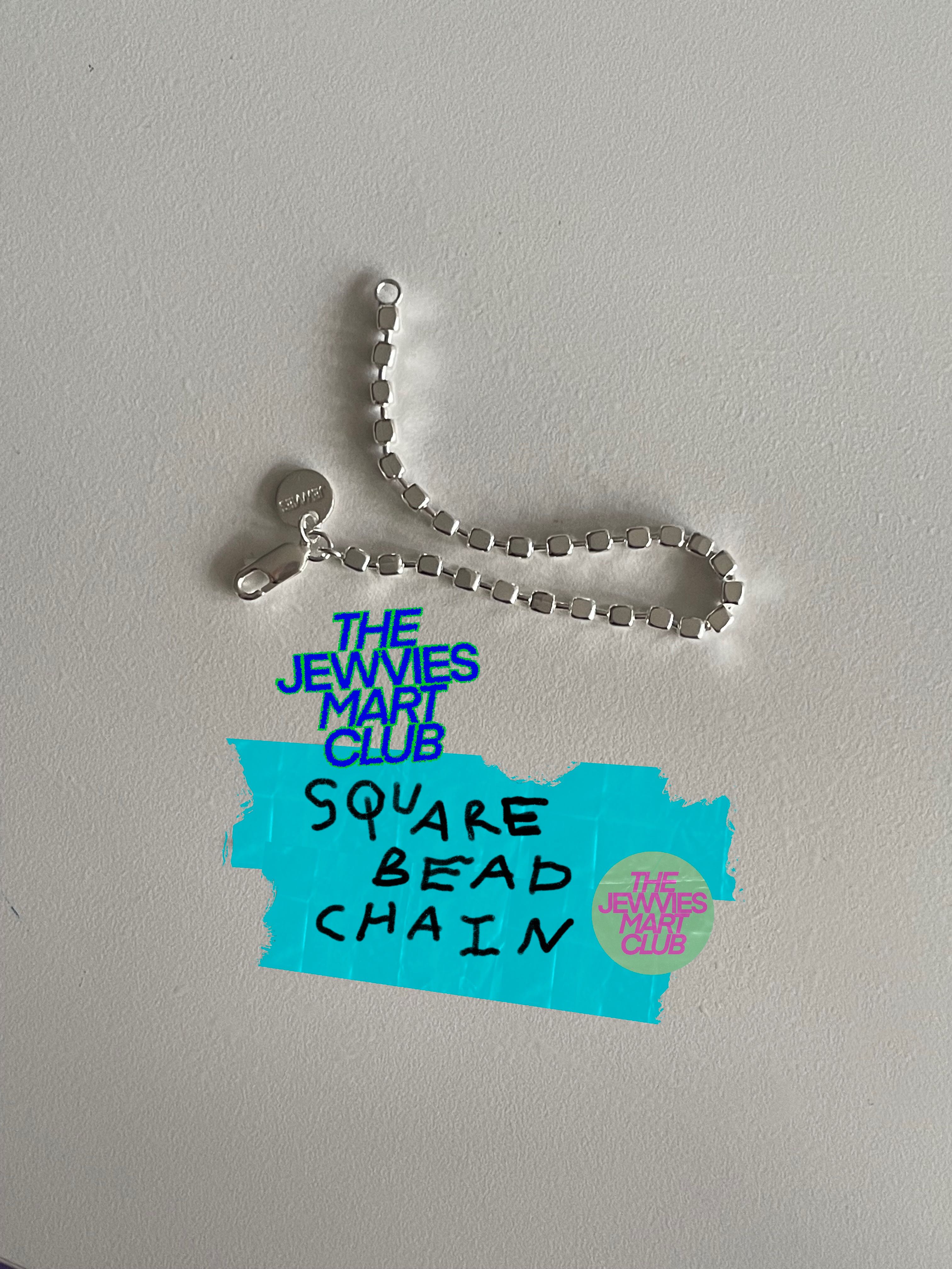 JEWVIES square bead chain