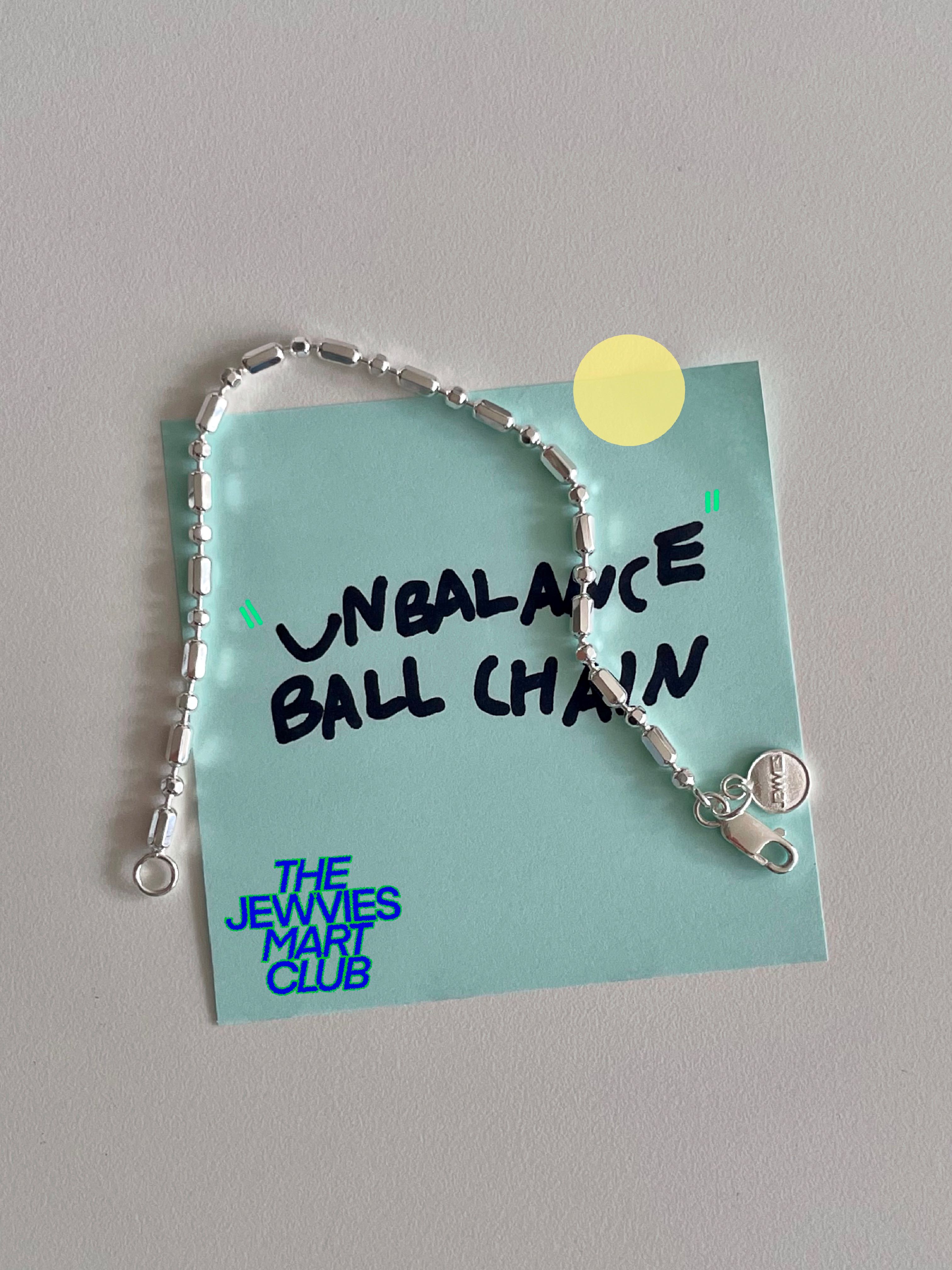 JEWVIES unbalance ball chain