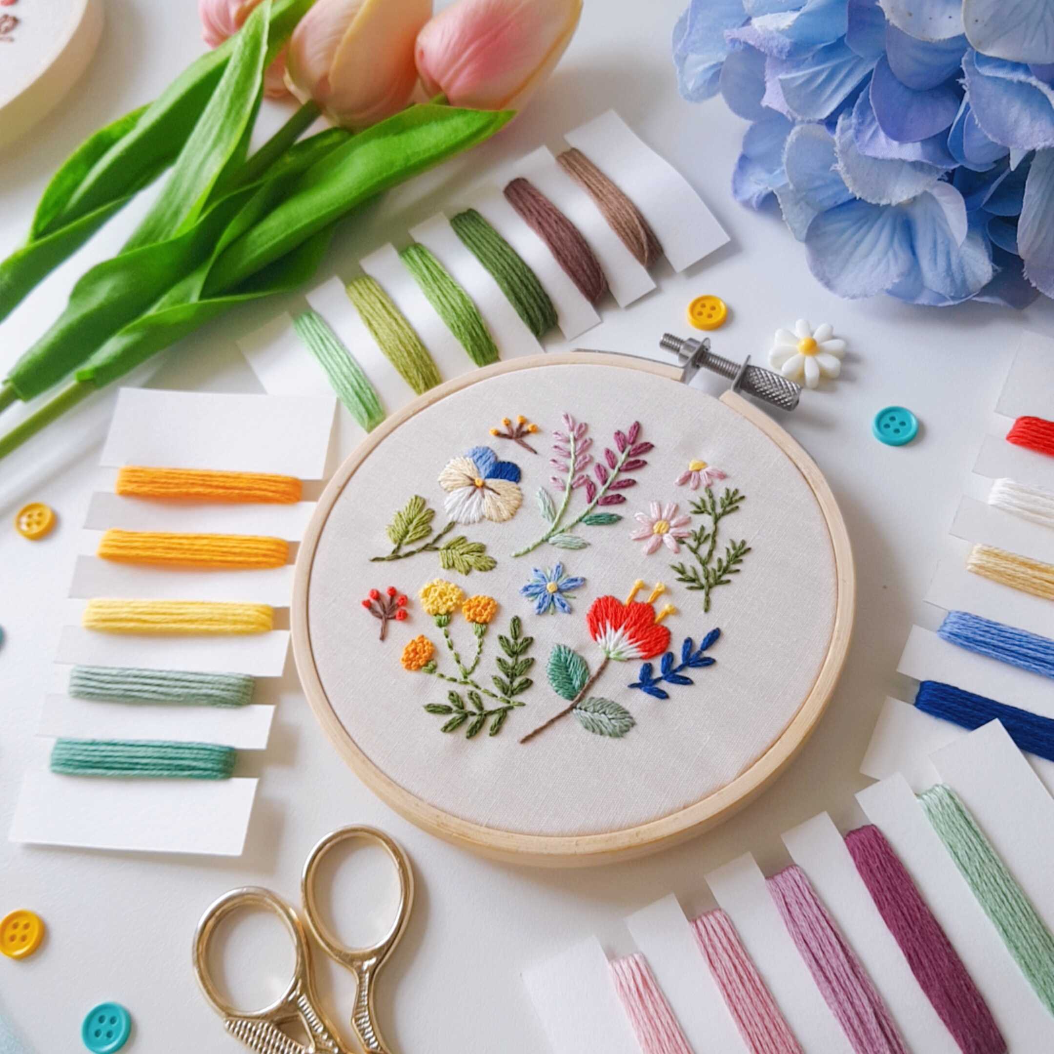 Embroidery Kit | Picnic