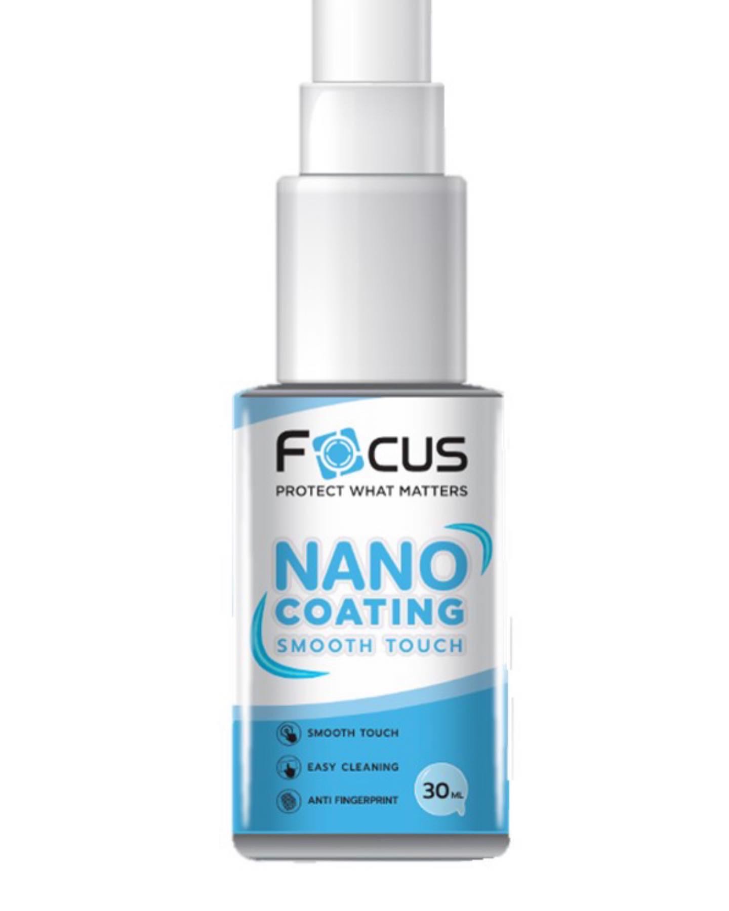น้ำยานาโนเคลือบจอ ใช้ได้ทั้งบนจอ หรือบนฟิล์ม Nano coating  สเปย์เคลือบหน้าจอ นาโน 30ml. ทัสลื่น