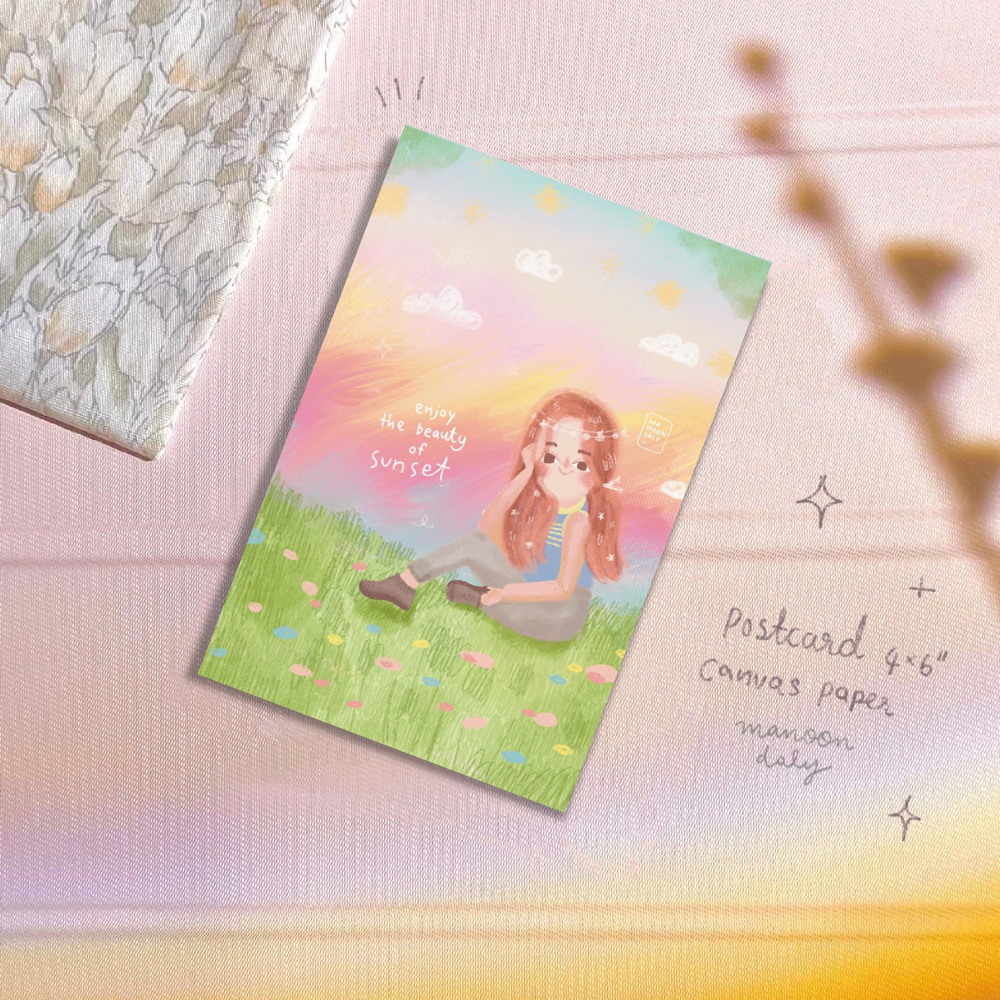 Enjoy the beauty of Sunset | Postcard 4x6”