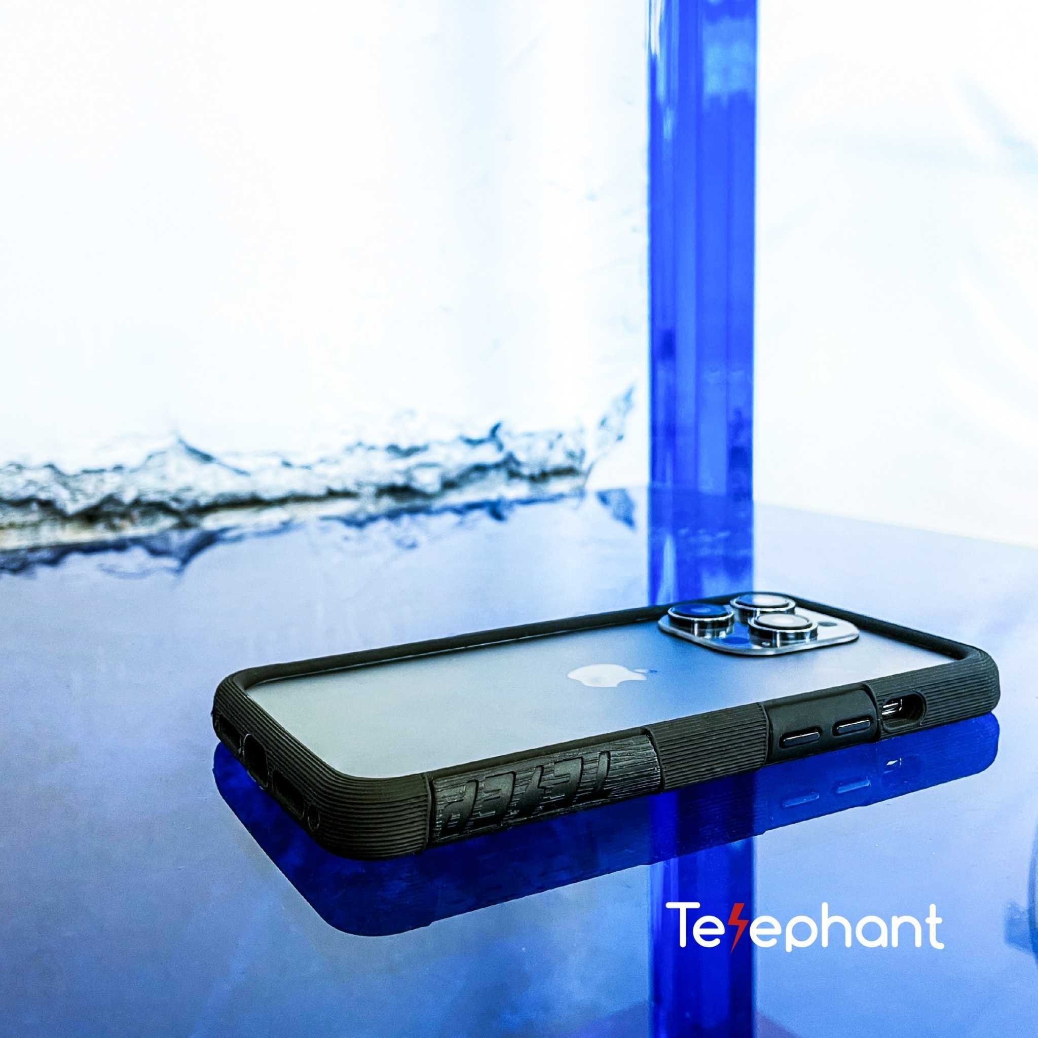 Telephant-Triple Black. iPhone 14 Pro Max Case.