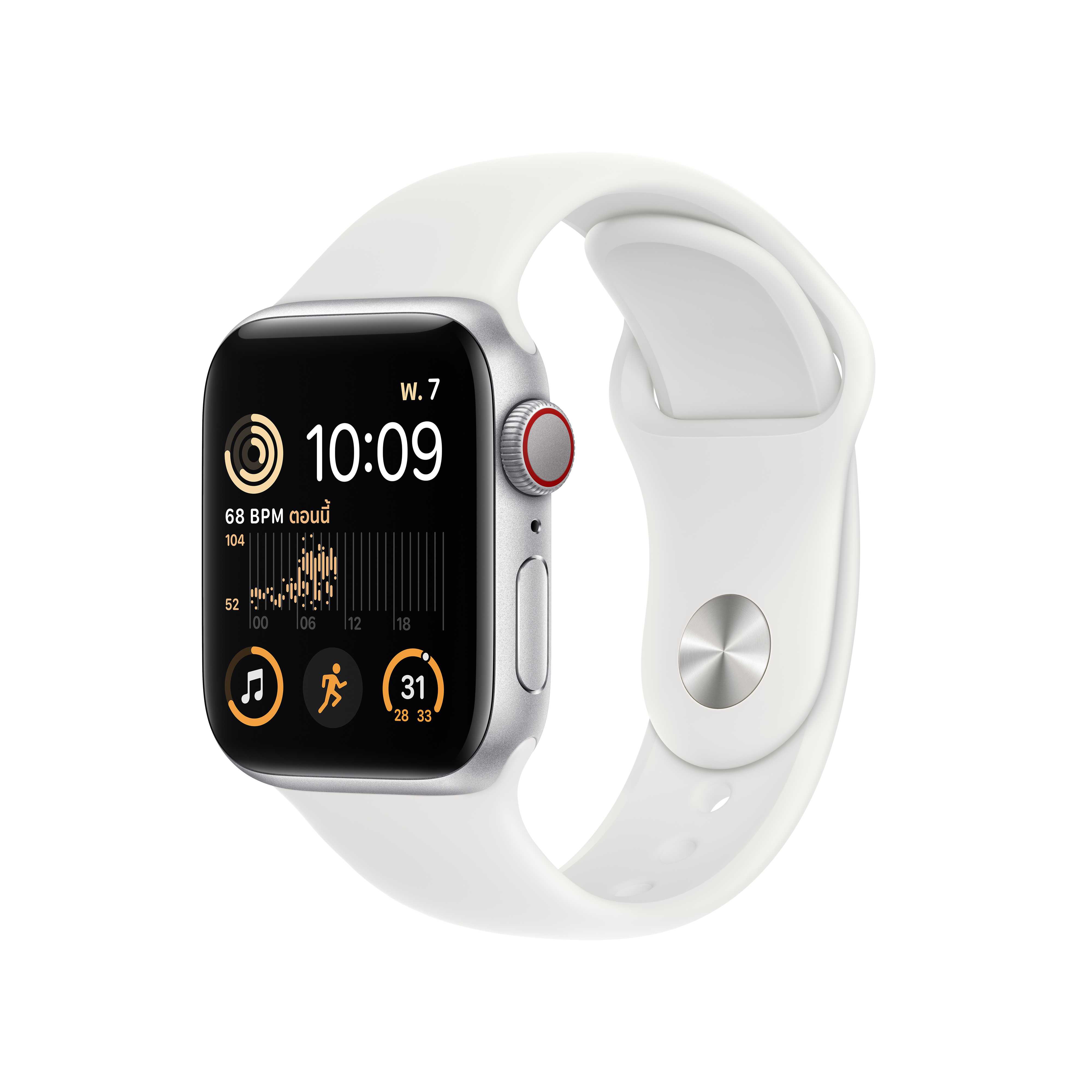 Apple Watch SE(2022) GPS + Cellular สาย Sport Band iStudio by SPVi