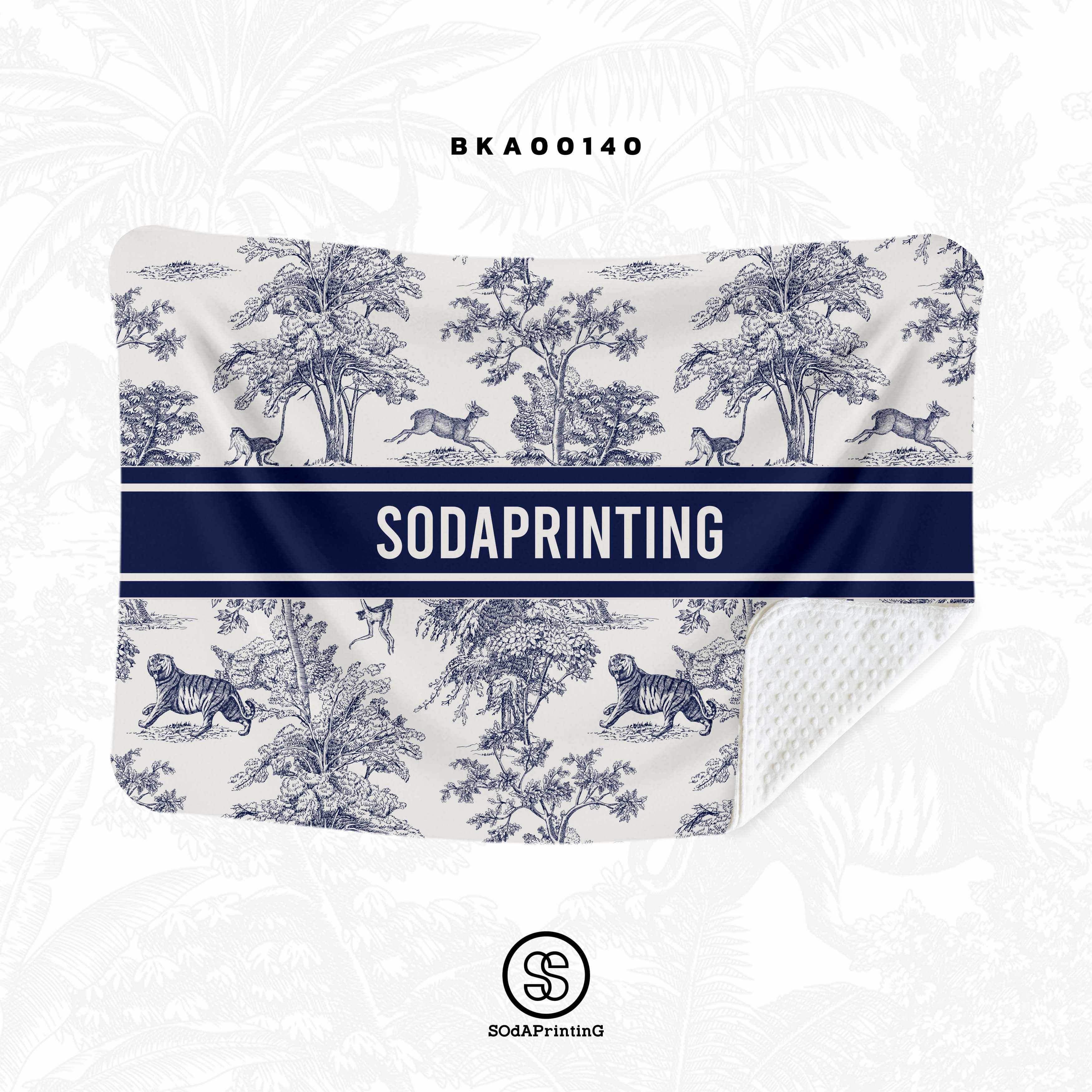 ผ้าห่ม ใส่ชื่อได้ SOdA Forest Collection BKA00140 #SOdAblanket #SOdAhome