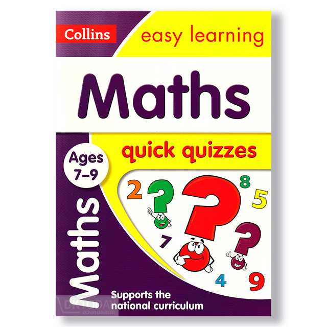 COLLINS EASY LEARNING KS2:MATHS QUICK QUIZZES AGES 7-9 (9780008212629)