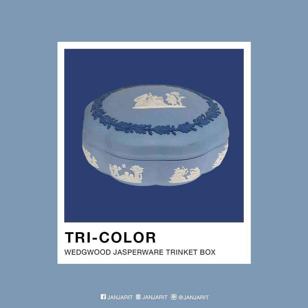ตลับเครื่องประดับ Wedgwood Jasperware Trinket box