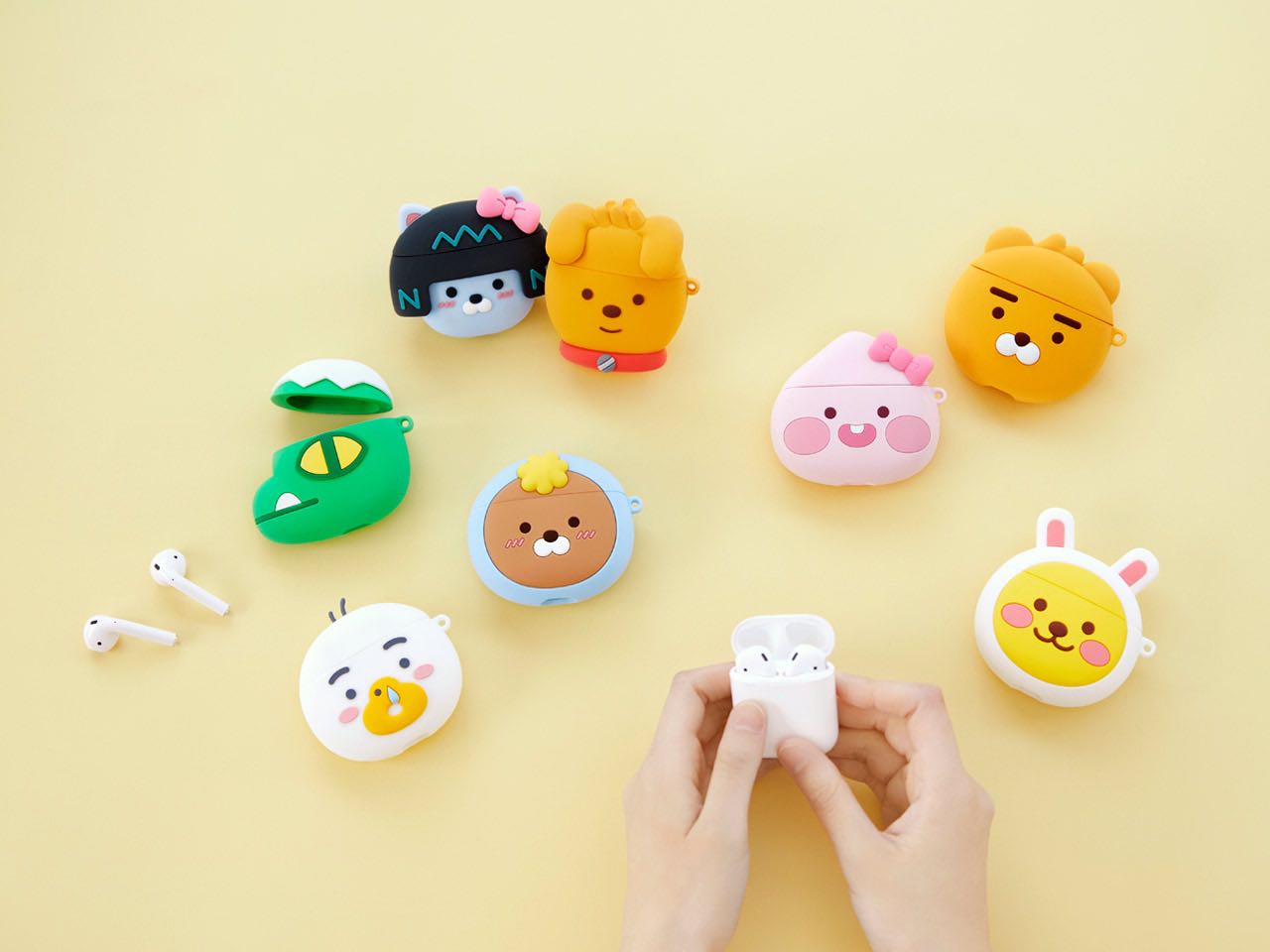 Kakao Airpod case Gen1 / Gen2 เคสแอร์พอต สามารถใส่ได้ทั้ง gen1/2