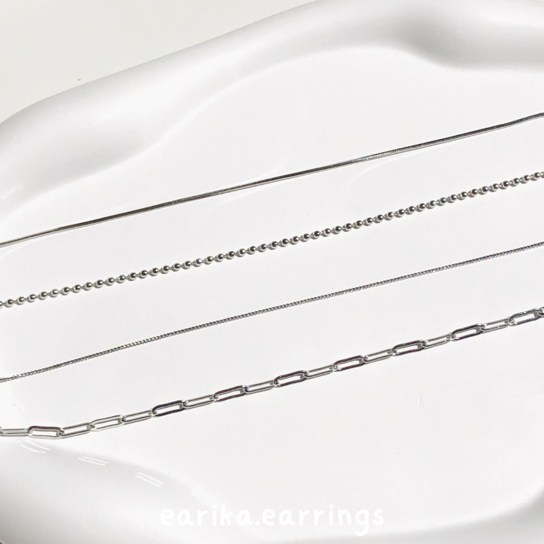 earika.earrings - daily bracelet สร้อยข้อมือเกลี้ยง 4 แบบ ปรับขนาดได้ เหมาะสำหรับคนแพ้ง่าย