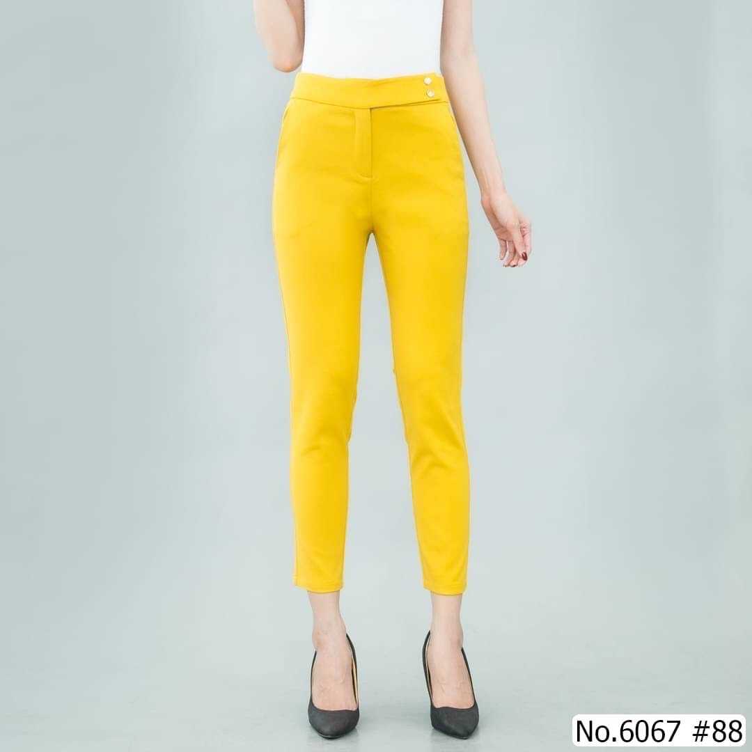 Maristar กางเกงขา9ส่วน No. 6067 ผ้ายืดSpandex