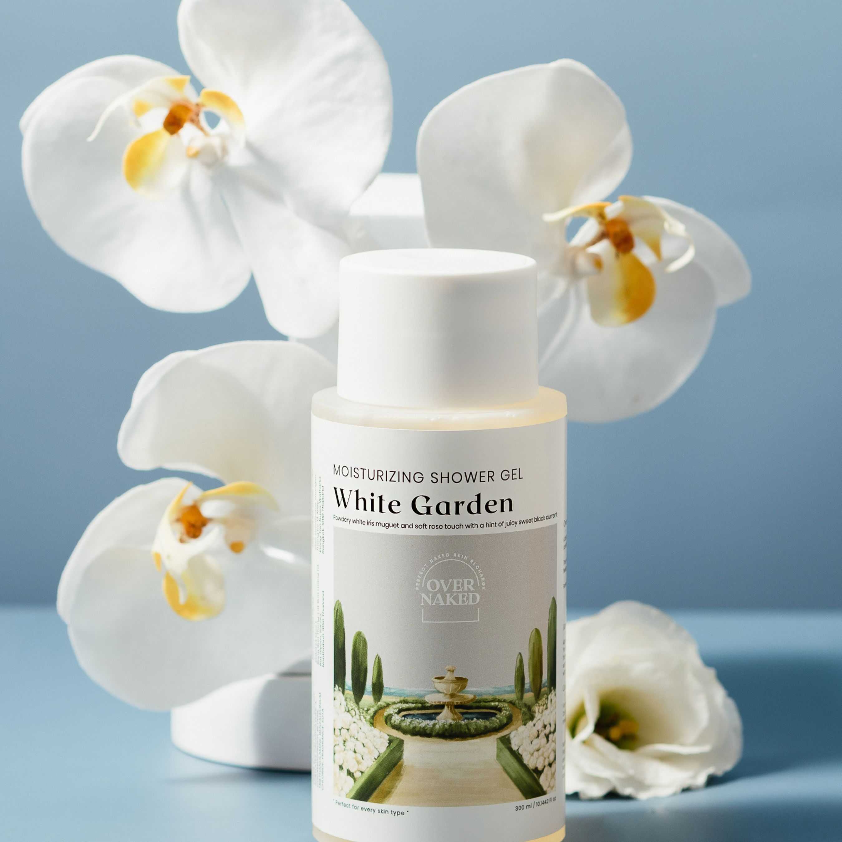 Overnaked Shower gel กลิ่น White garden