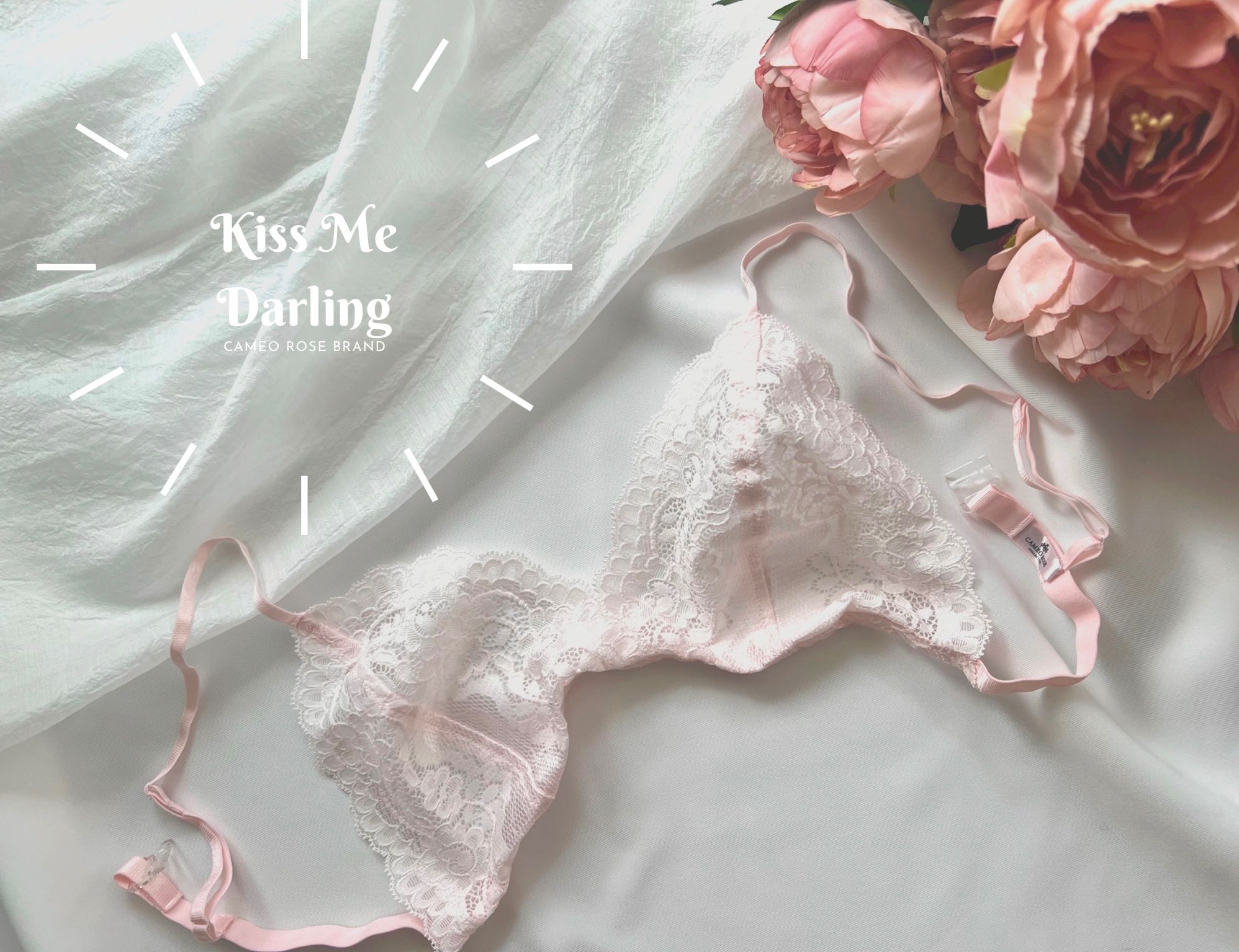 Kiss me darling set (bra + panty)