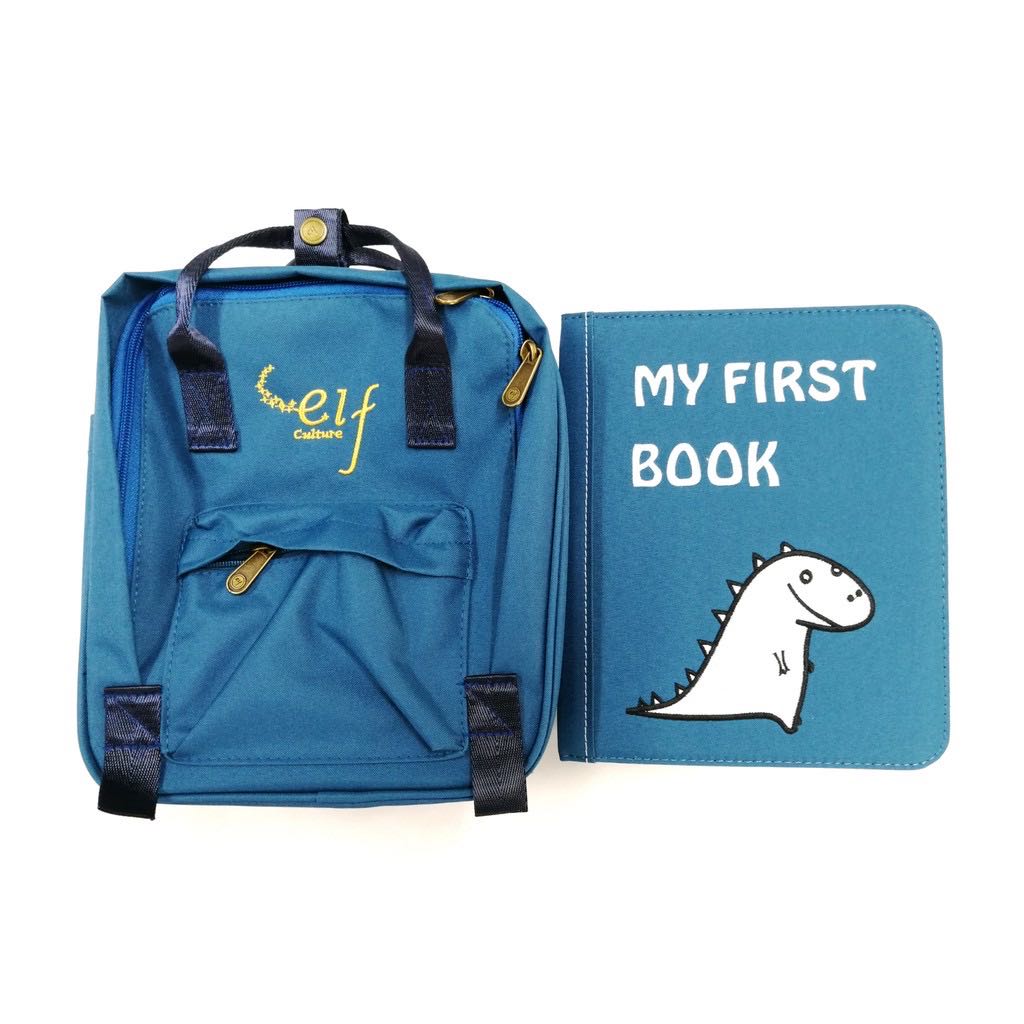 #พร้อมส่ง ￼Elf Culture : MY First Book 1 หนังสือผ้าเสริมพัฒนาการแนวมอนเตสซอรี่ (ลด 20%)