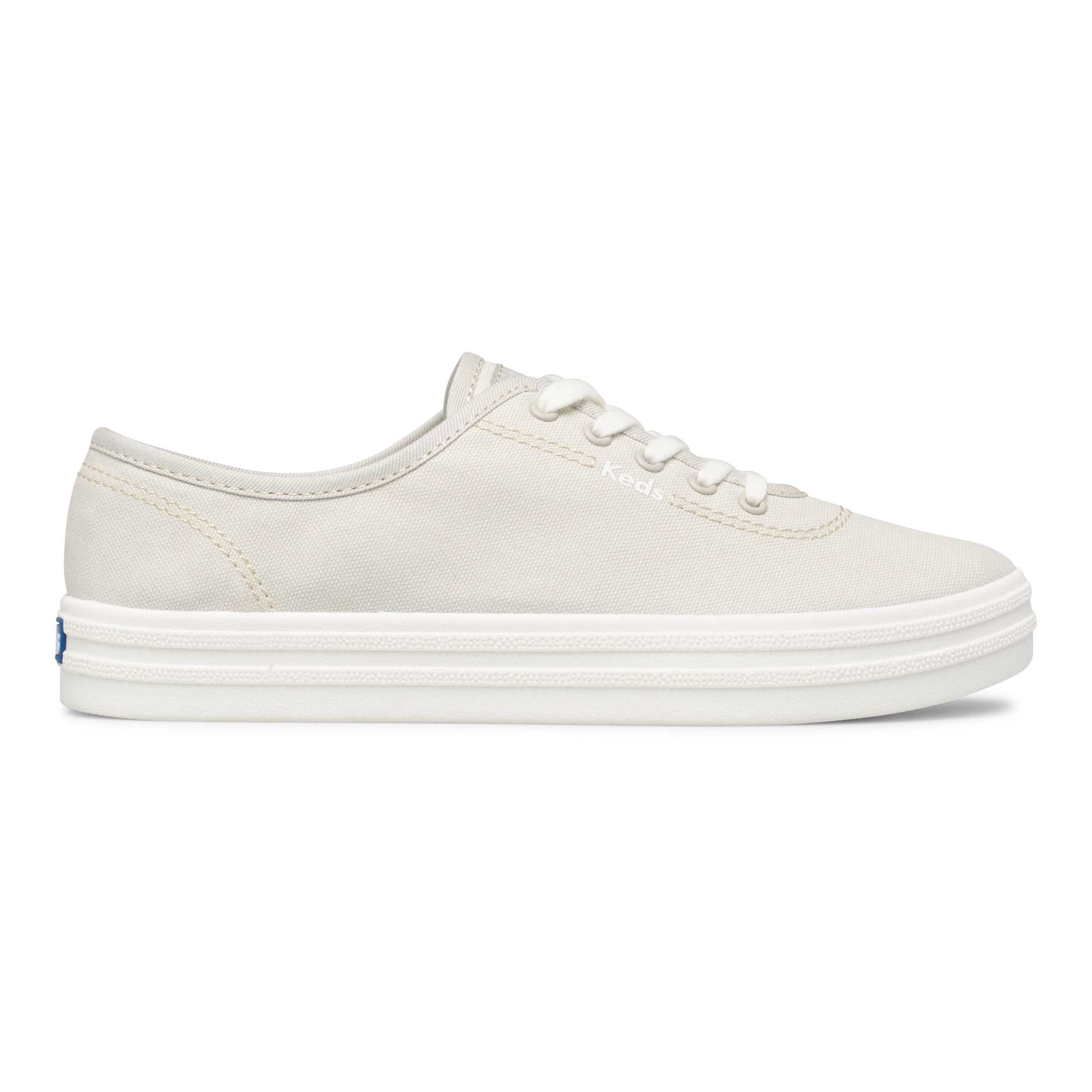 รองเท้าผ้าใบ แบบผูกเชือก รุ่น BREEZIE CANVAS สีเทา WF65861
