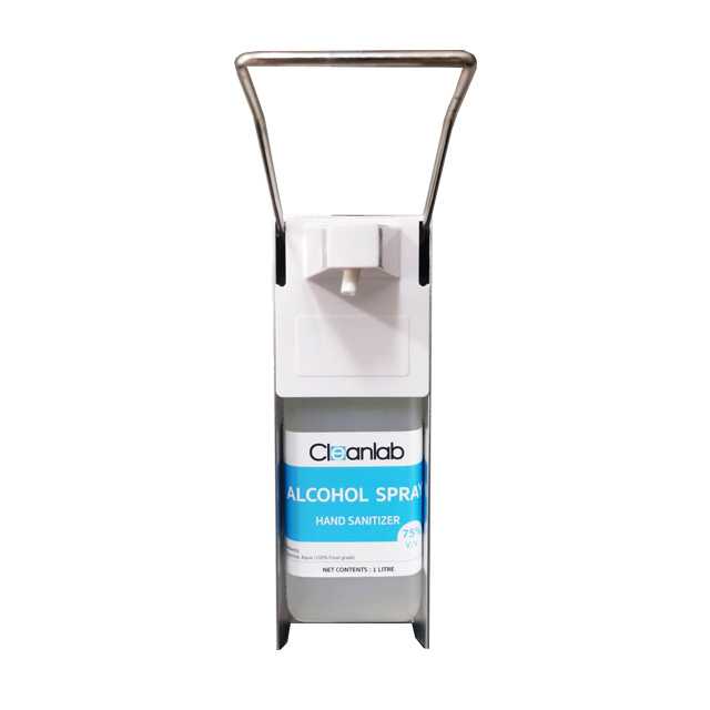 1000ml Elbow-press  Dispenser ที่กดแอลกอฮอล์สเปรย์แบบใช้ข้อศอก ติดผนัง ขนาด 1 ลิตร