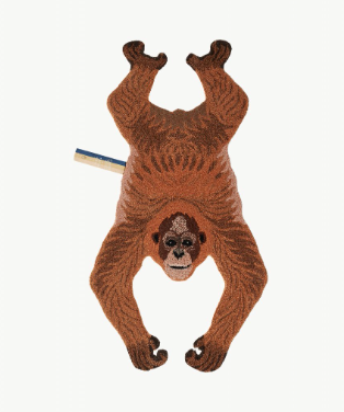 Oddly Orang Utan Rug Small