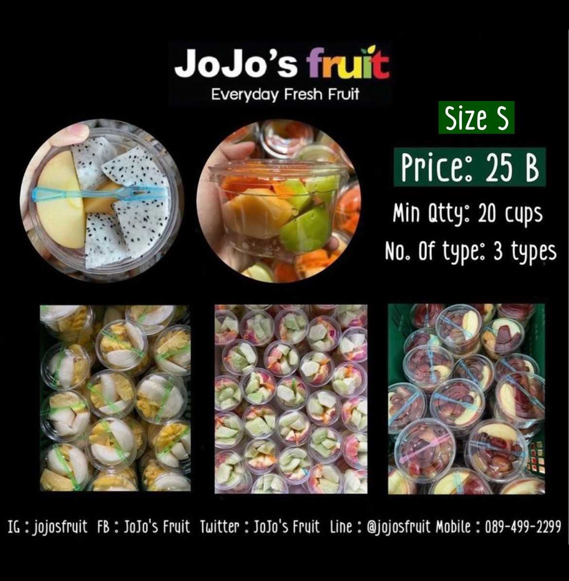 RTE Fruit_Size S (Min 20 Cups)