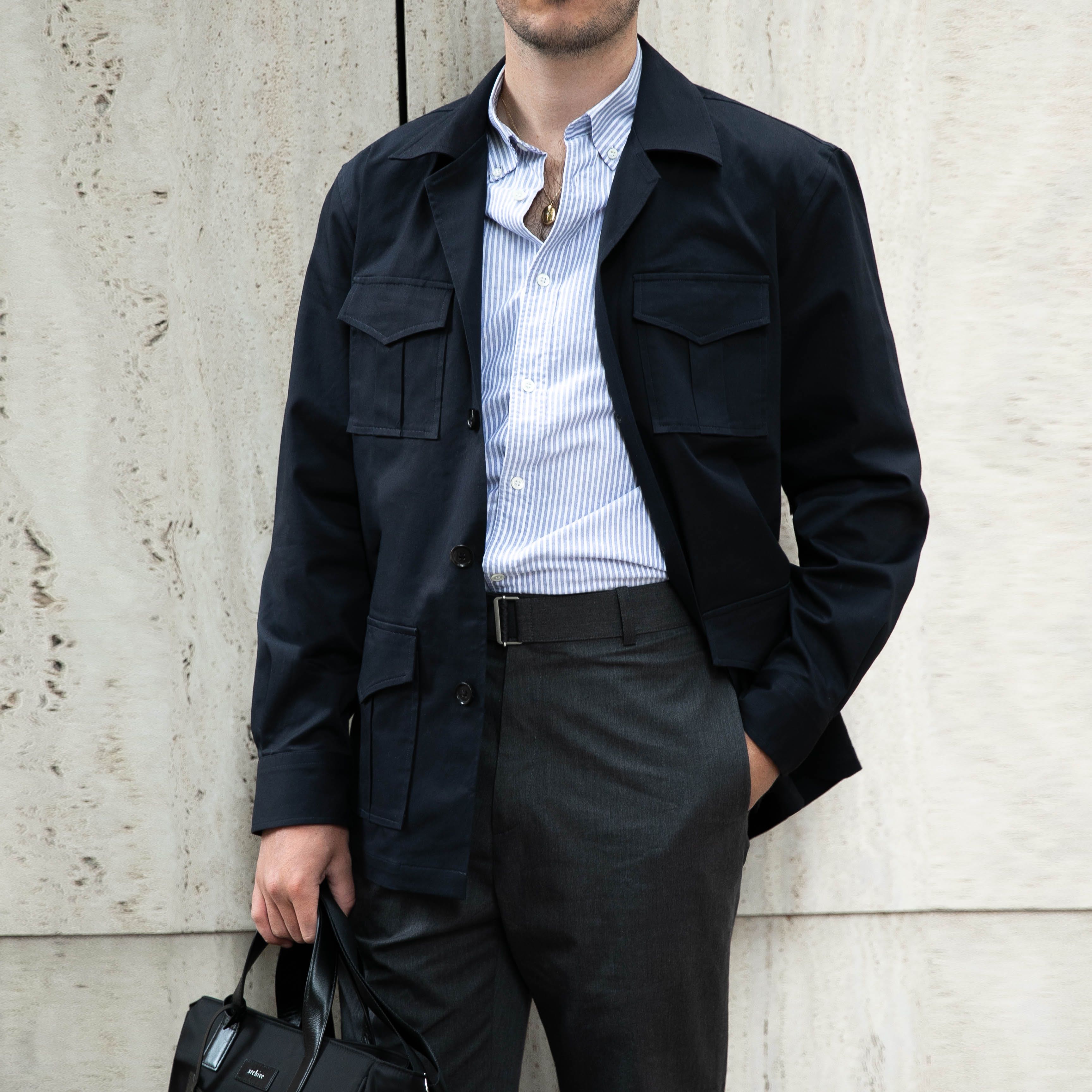NEW Safari Jacket II (Navy)