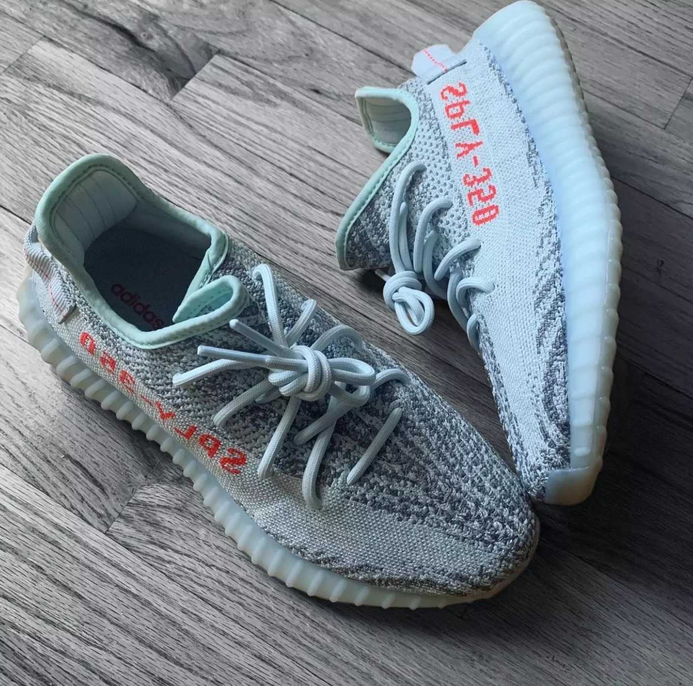 Adidas Yeezy 350 Blue Tint 