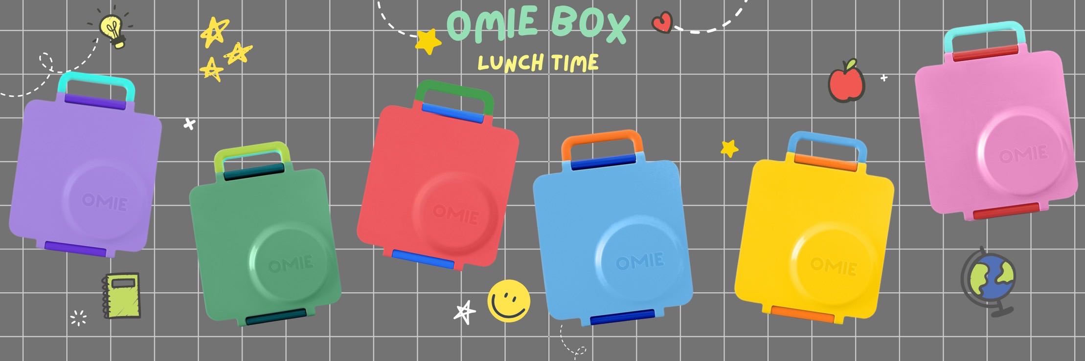 SET 🍱Omie Box กล่องข้าว+ช้อนส้อม 🍴