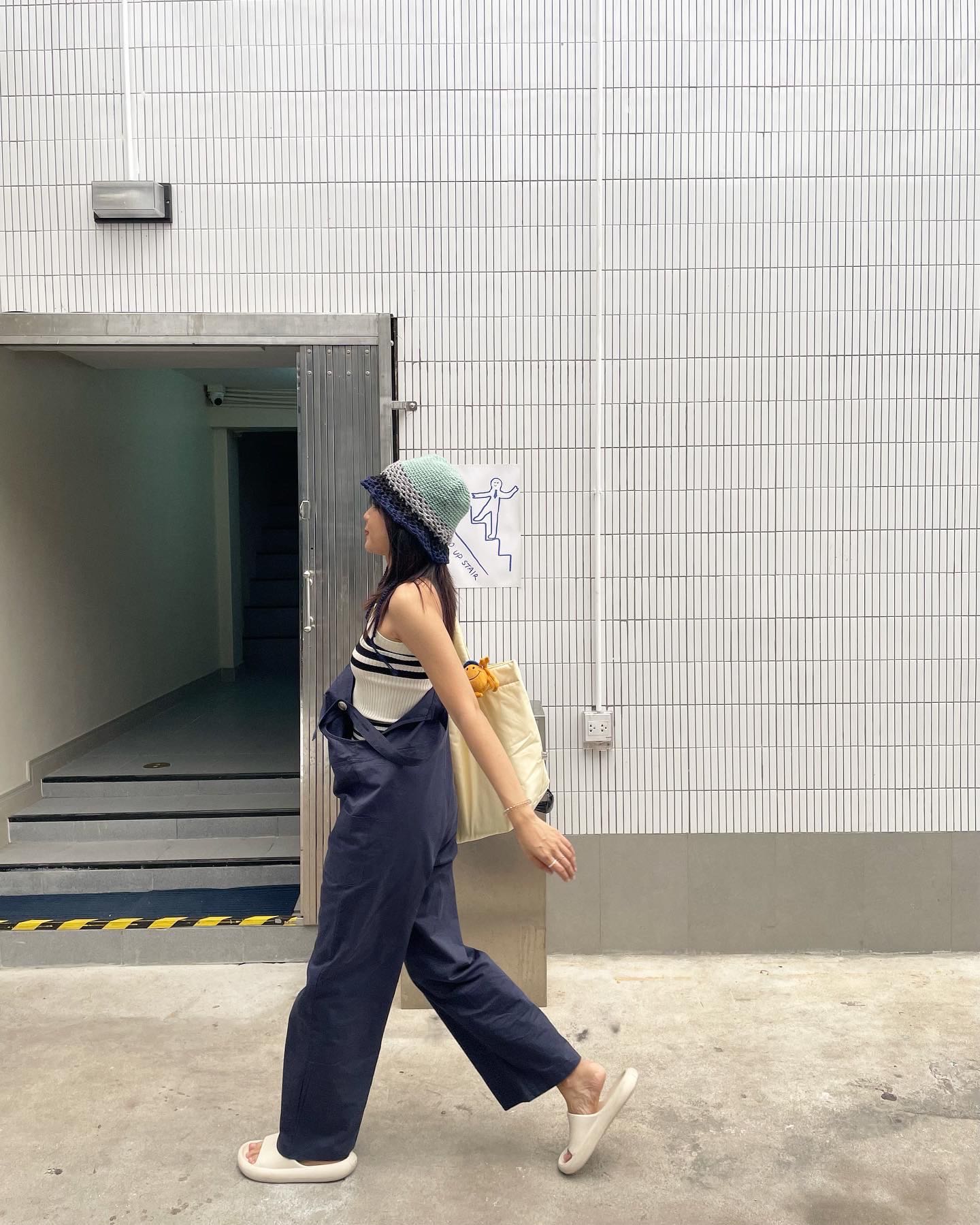 cpjgirlxx | UYU overalls- NAVY (new color)