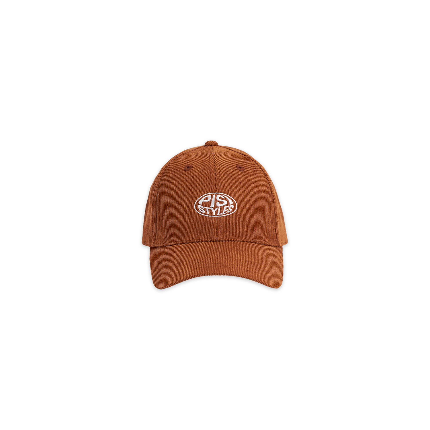 หมวกแก๊ป PISI Classic Logo Corduroy Cap 01 ผ้าลูกฟูก | Gold Brown