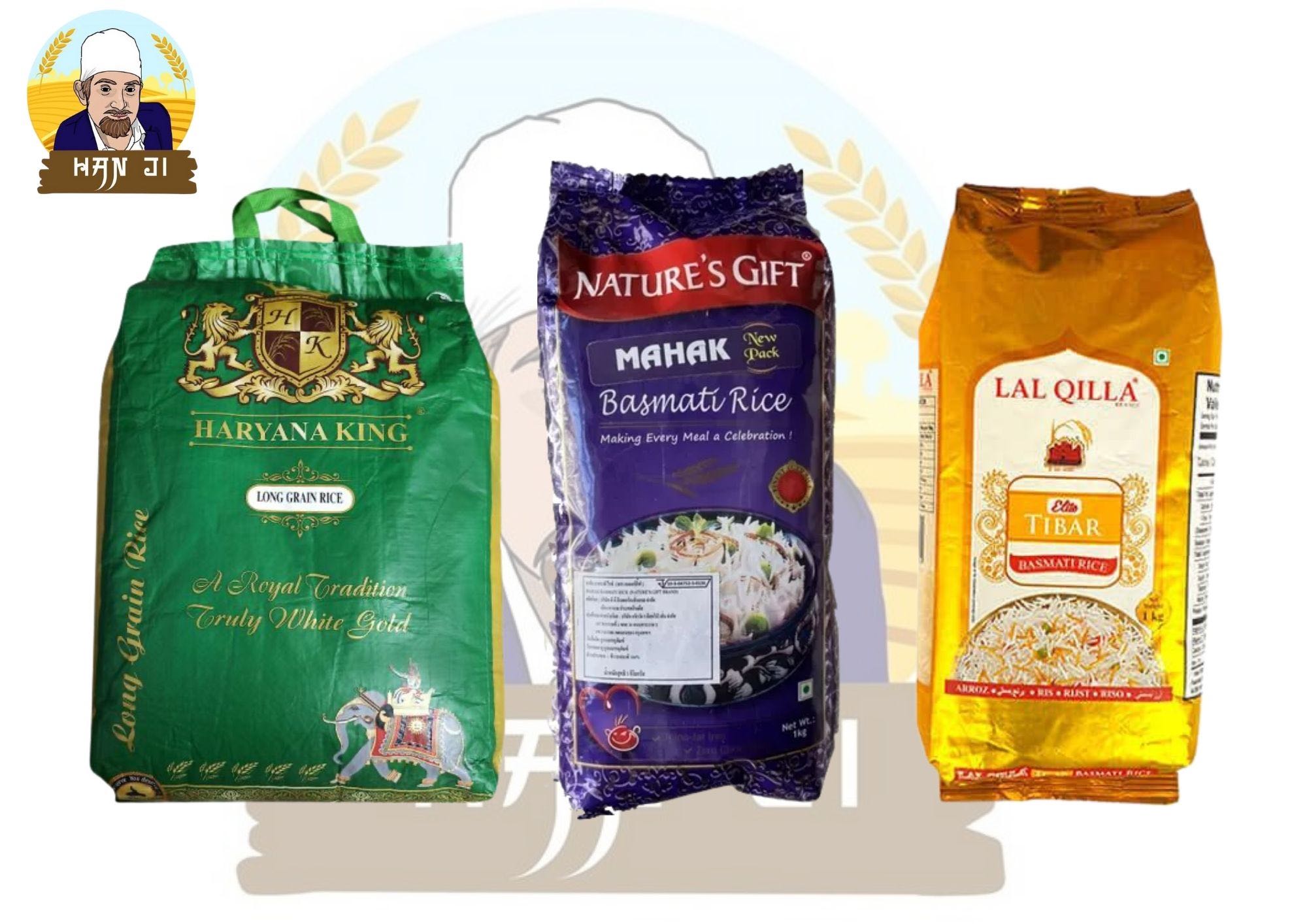 Basmati Rice 1KG 5KG Long Grain assorted brands ข้าวบาสมาติ 1กก. 5กก. เมล็ดยาว คละยี่ห้อ