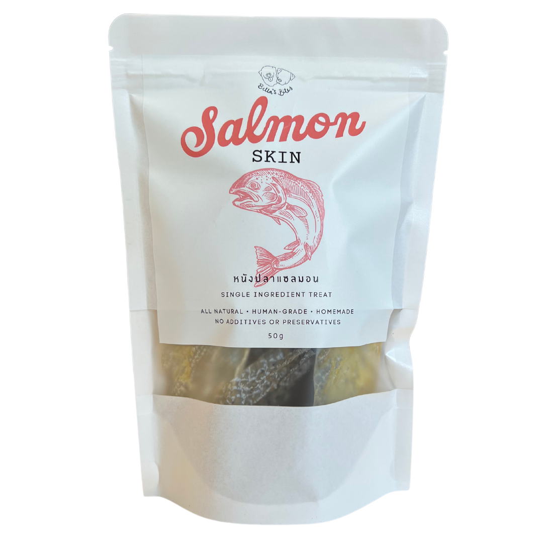 Salmon Skin | หนังปลาแซมอนตากแห้ง 50g