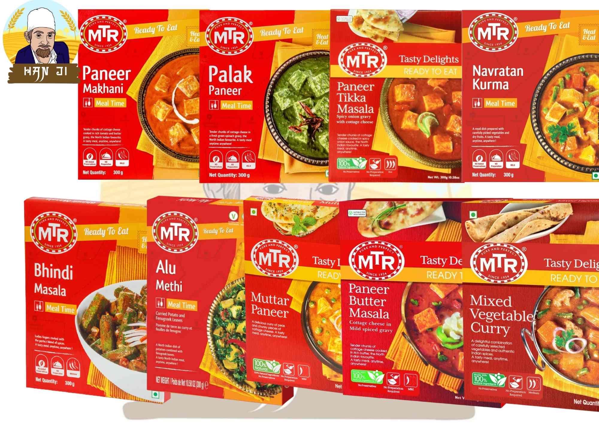 MTR Ready to Eat Indian Food  อาหารอินเดียพร้อมรับประทาน