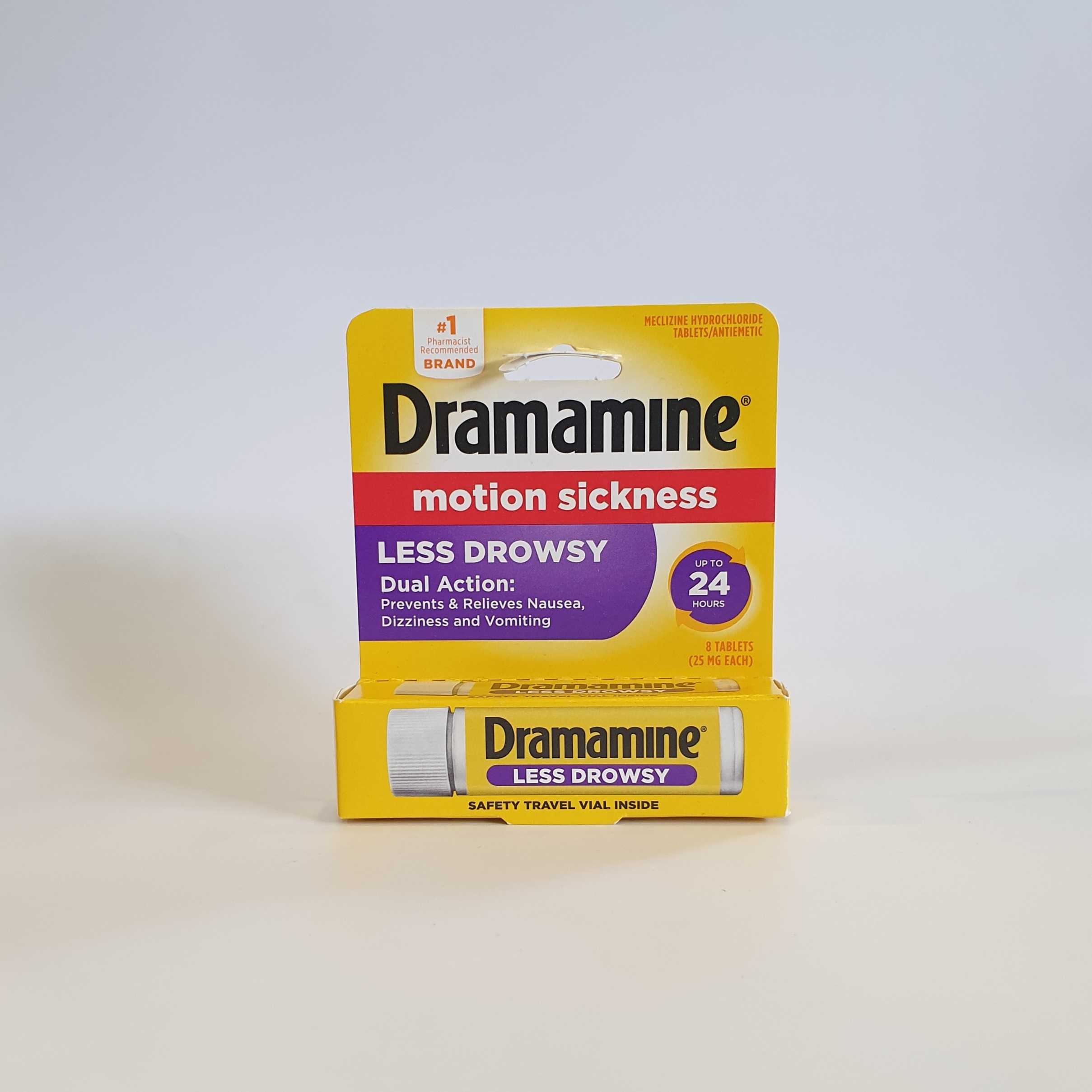 Dramamine All Day Less Drowsy Motion Sickness