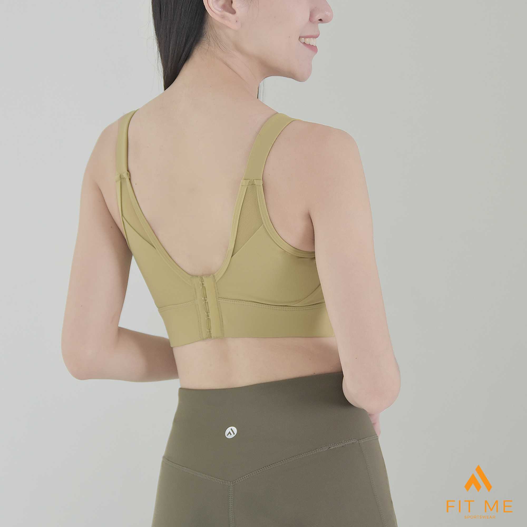 สปอร์ตบราตะขอหลัง มีฟองน้ำเย็บติด รุ่น Norah Bra