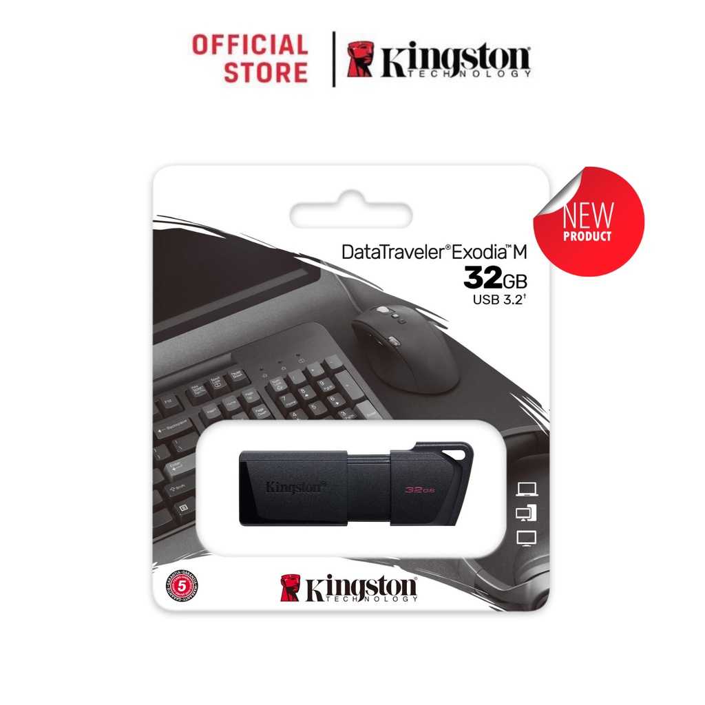 Kingston DataTraveler® Exodia™ M USB 3.2 Gen 1 Flash Drive - แฟลชไดร์ฟ (DTXM)