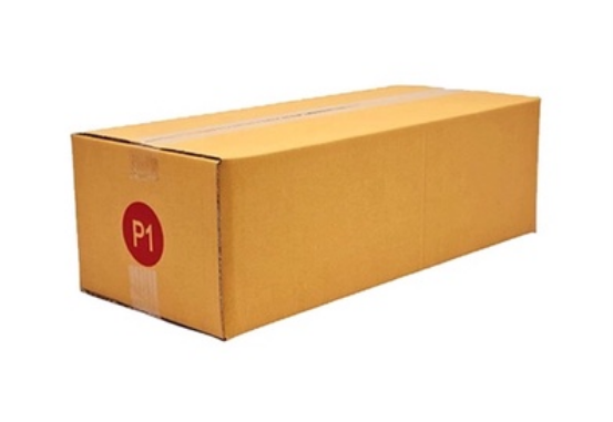 กล่องไปรษณีย์ กล่องพัสดุ เบอร์ P1  (พิมพ์ลาย) ขนาด 24X58X17 cm. จำนวน  10 ใบ