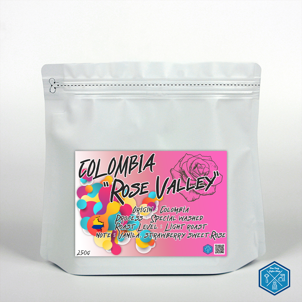 Colombia Rose Valley 🌹 เมล็ดกาแฟคั่ว กาแฟดริป Specialty Coffee