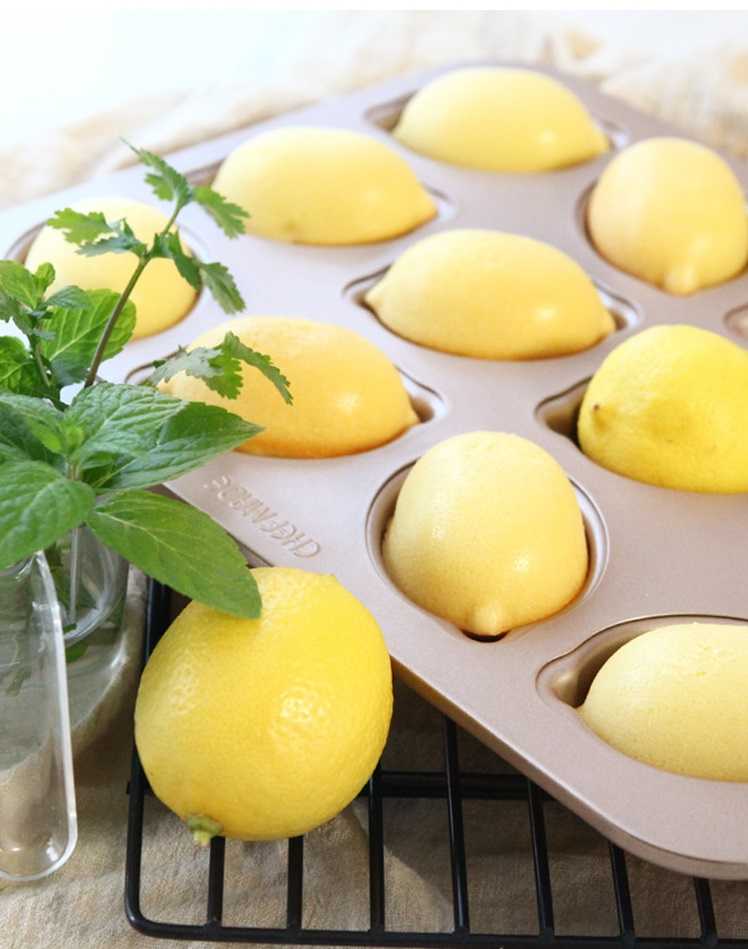พร้อมส่ง พิมพ์รูปเลมอน ถาดอบ เค้กเลมอน แบรนด์ Chefmade